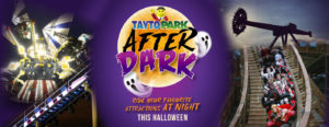Tayto Park After Dark. Ride your favourite attractions at night this Halloween