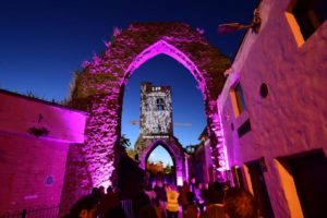 Lú Festival of Light, Old Abbey, Drogheda, Co Louth